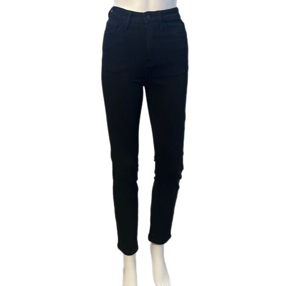 NWT FP X Sandrine Rose High Rise Skinny Mom Jeans - Black (24) - Picture 8 of 12